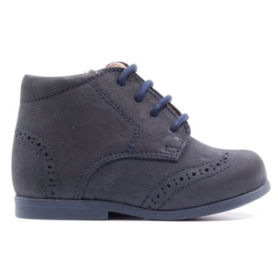 Chaussures premiers pas à lacet en daim MAÉ BONI&SIDONIE