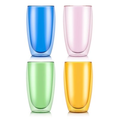 Bodum 0.45 L Transparent PAVINA Set 4 verres BODUM