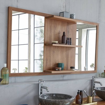 Miroir en teck massif 160x80 cm BERAH GETAH