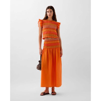 Jupe smockée colorée SCALPERS