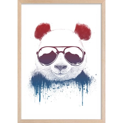 Affiche enfant panda HEXOA