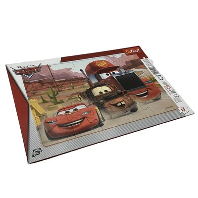 Puzzle 15 pièces - Cars Disney Pixar - Bon état TREFL