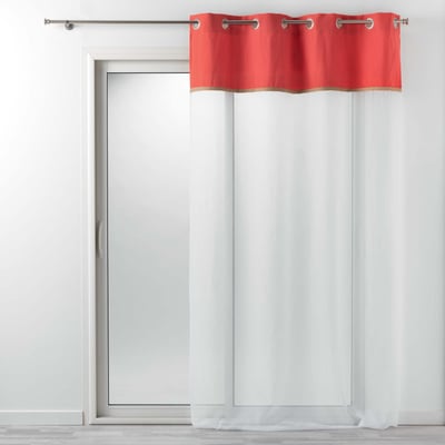 Rideau Voile 140x280cm Kelonia vert EDEN
