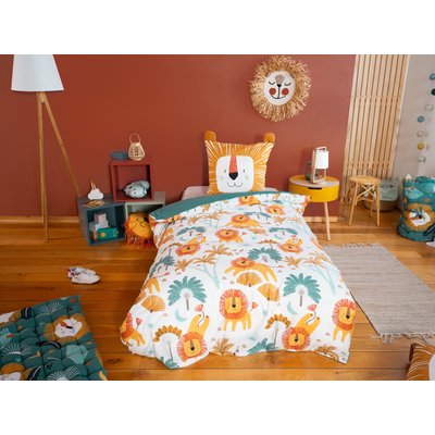 Parure De Couette 2pcs 140x200cm Microfibre Grou C DESIGN HOME TEXTILE