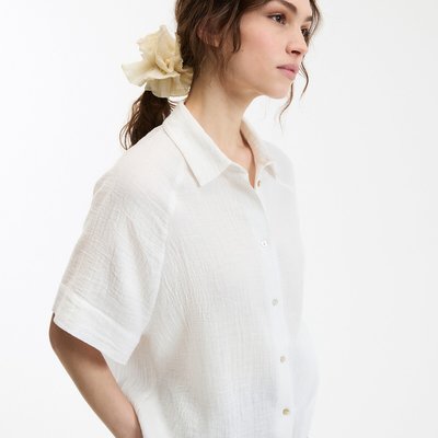Camisa amplia, mangas hasta el codo LA REDOUTE COLLECTIONS