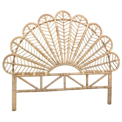 Tête de lit en rotin naturel Sola Sommier 140 cm AUBRY GASPARD