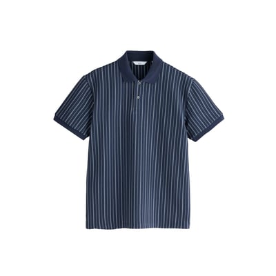 Polo standard en supima à rayures verticales NEXT