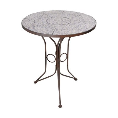 Table en céramique et fer forgé JARDINDECO