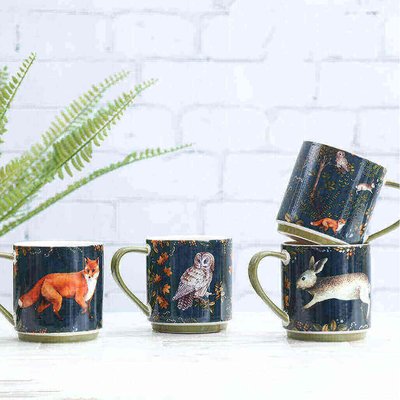 Set of 4 Briar Stacking Mugs MM LIVING