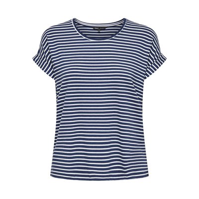Narrow Striped T-Shirt with Short Sleeves ONLY