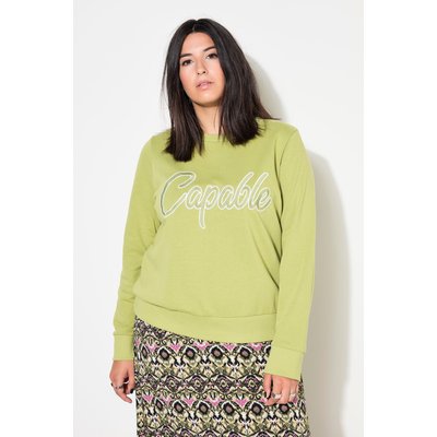 Sweat coupe Boxy Shape, message brodé STUDIO UNTOLD