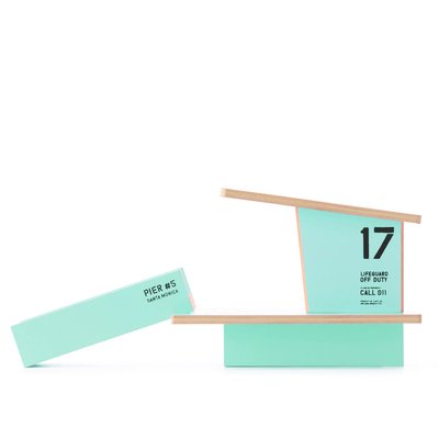 Beach Tower Teal Santa Monica CANDYLAB TOYS