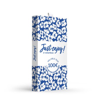 Carte cadeau Just enjoy ! Au féminin - 100 €- SMARTBOX - Coffret Cadeau Multi-thèmes SMARTBOX