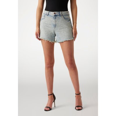 Short En Jean Orné De Strass GUESS