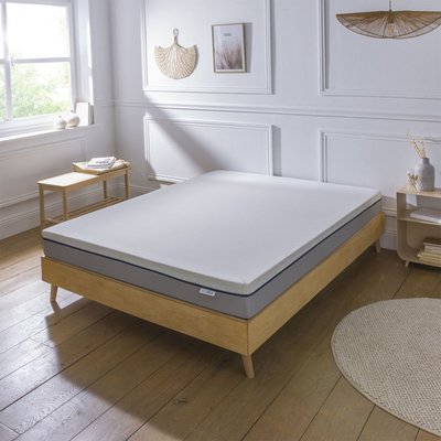 Matelas mousse ferme 16cm L'Agréable BLEU CALIN