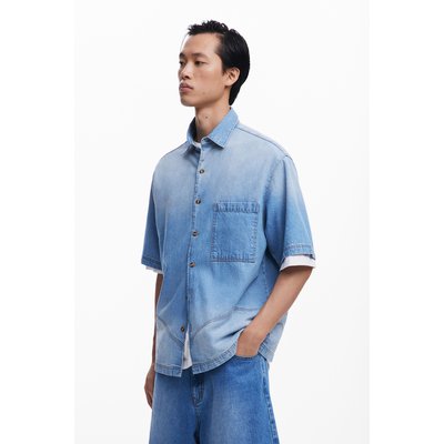 Chemise en denim coutures DESIGUAL