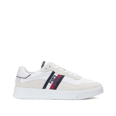 Baskets en cuir Supercup Mix TOMMY HILFIGER