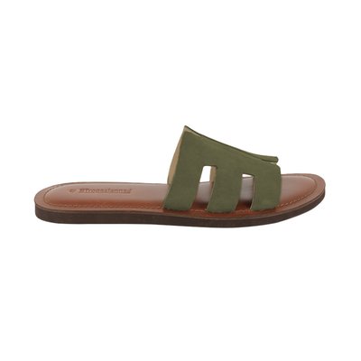 Sandales Plates Cuir Emia Suede LES TROPEZIENNES PAR M BELARBI