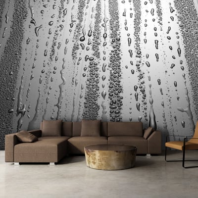 Papier peint intissé panoramique Summer drizzle EDEN