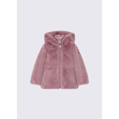 Manteau en teddy à capuche LIU JO