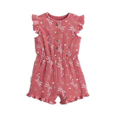 Combishort bébé en gaze de coton Fiesta PETIT BEGUIN
