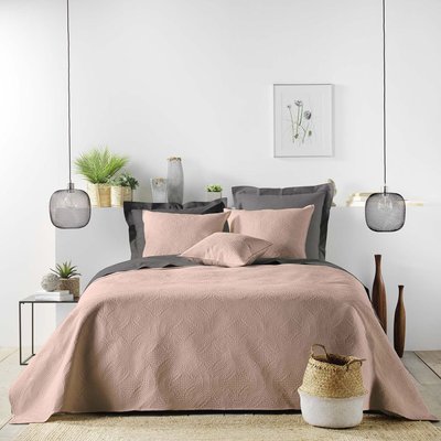 Couvre-lit 2 Personnes Matelassé  Microfibre Unie Romane DECORATIE