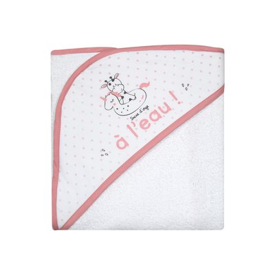 Cape de bain oda eponge SUCRE D'ORGE