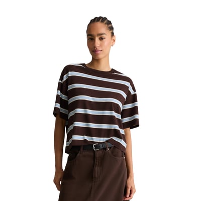T-shirt rayé relaxed en jersey lourd MARC O’POLO DENIM