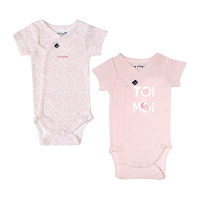 Lot de 2 bodies rozella manches courtes SUCRE D'ORGE