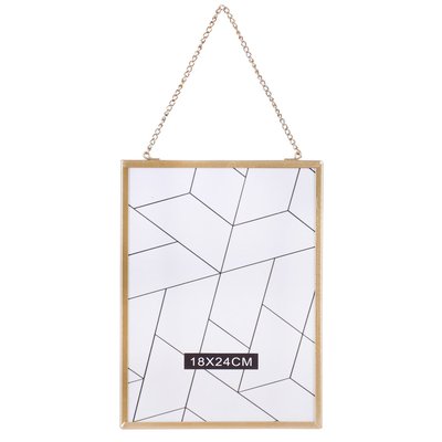 Cadre photo à suspendre design Gold Home GM URBAN LIVING