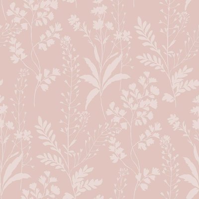Papier peint botanique tropical fond ocre doré HEXOA