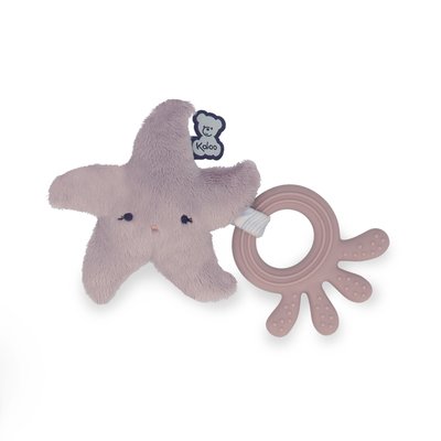 Anneau de dentition en silicone Etoile de mer KALOO