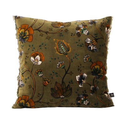 Coussin Garni en Coton  CACHEMIRE SUD ETOFFE