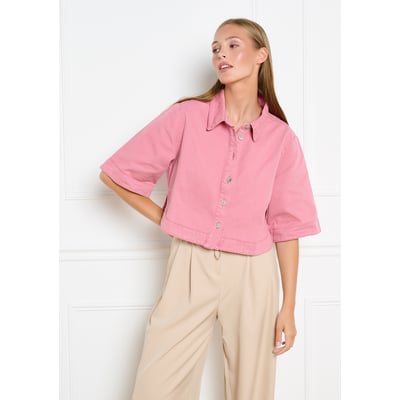 Chemise en denim courte LOLALIZA