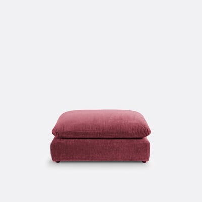 Pouf modulable, velours épais, MALO LA REDOUTE INTERIEURS