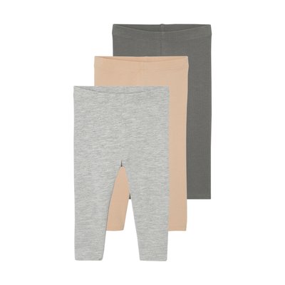 Lot 3 leggings unis VERTBAUDET