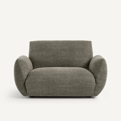 Fauteuil van katoen en linnen, SPOGANO AM.PM