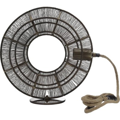 Lampe de table en métal finition  vieilli design élégant RECOLLECTION