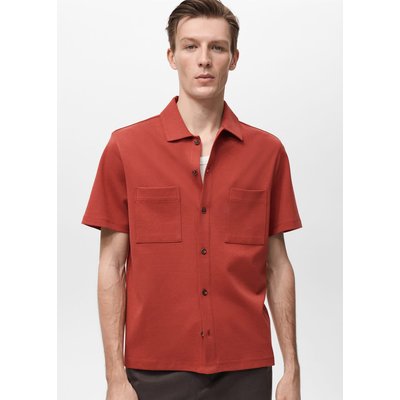 Chemise en coton avec poches MANGO MAN