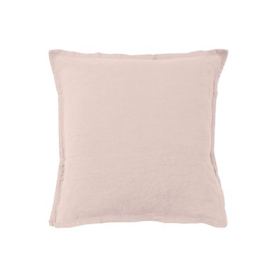 Enveloppe de coussin en lin, NATURELLEMENT LIN BLANC CERISE