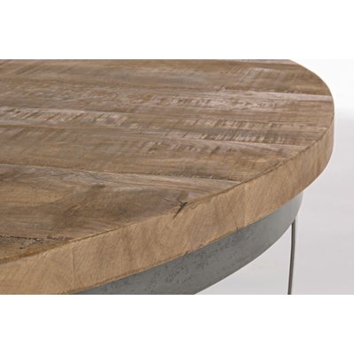 Table basse en bois et métal - COSTALE HELLIN, DEPUIS 1862
