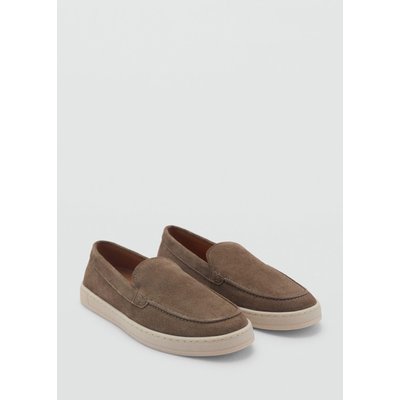 Chaussures cuir suède MANGO MAN