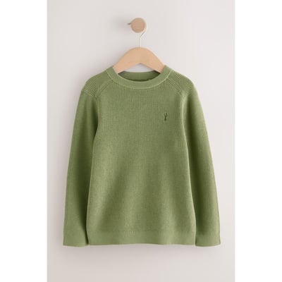 Pull ras du cou junior en maille de coton NEXT