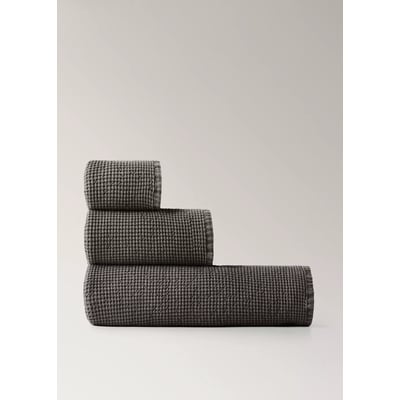 Drap de bain en coton gaufré MANGO HOME