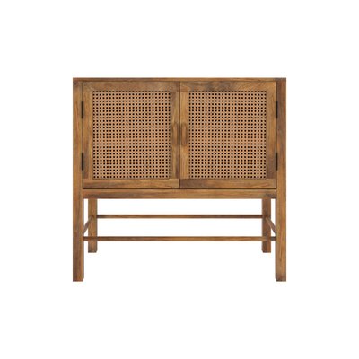 Buffet 2 portes en cannage - TIKI RENDEZ-VOUS DÉCO