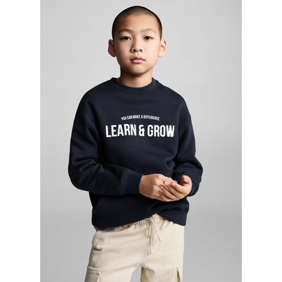 Sweat-shirt imprimé message MANGO KIDS