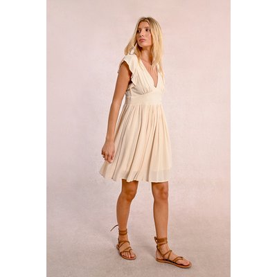 Robe courte plissée MOLLY BRACKEN