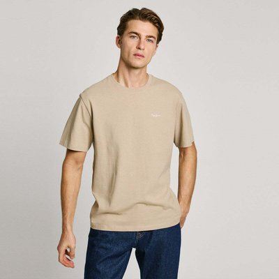 T-Shirt Coupe Regular Avec Logo Brodé PEPE JEANS