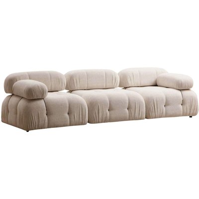 Canapé 3 places en tissu Bubble HANAH HOME