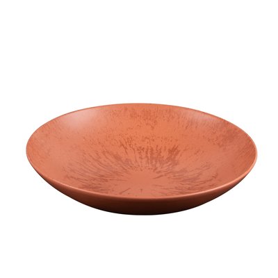 Assiette Creuse   22 cm Terracotta (lot de 6)-ONYX TABLE PASSION